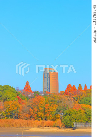 愛知県名古屋市、平和公園アクアタワーの風景 愛知県名古屋市、平和公園アクアタワーの風景 133768548