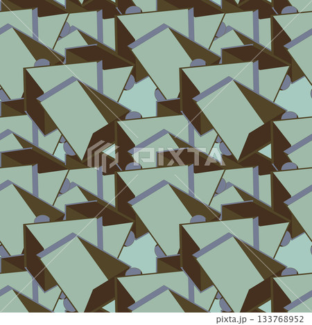High quality seamless 3D geometric pattern with modern embossed hexagonal shapes. Ideal abstract texture for backgrounds, wallpaper, fabric and design High quality seamless 3D geometric pattern with modern embossed hexagonal shapes. Ideal abstract texture for backgrounds, wallpaper, fabric and design 133768952