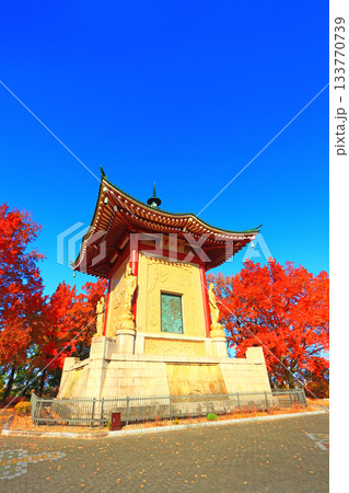 愛知県名古屋市、平和公園平和堂の風景 133770739