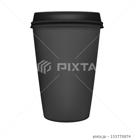 Black Paper Coffee Cup with Black Lid. Disposable Coffee Cup To Go, Blank Paper Coffee Cup for Takeaway Coffee, Branding, Cafe and Restaurant Hot Drink Packaging Black Paper Coffee Cup with Black Lid. Disposable Coffee Cup To Go, Blank Paper Coffee Cup for Takeaway Coffee, Branding, Cafe and Restaurant Hot Drink Packaging 133770874