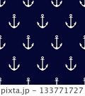 Seamless pattern with anchors. Seamless pattern for wallpaper, print, wrapping paper, textile. 133771727