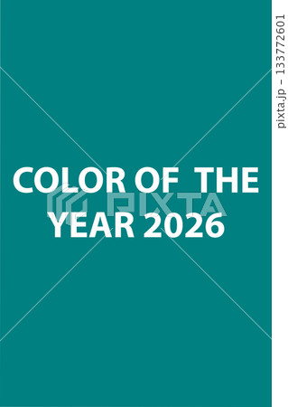 Transformative Teal. 2026 Trend Color Transformative Teal. 2026 Trend Color 133772601