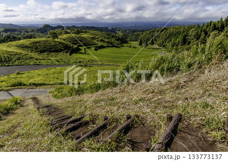 7月終わりの扇棚田(熊本県阿蘇郡産山村) 7月終わりの扇棚田(熊本県阿蘇郡産山村) 133773137