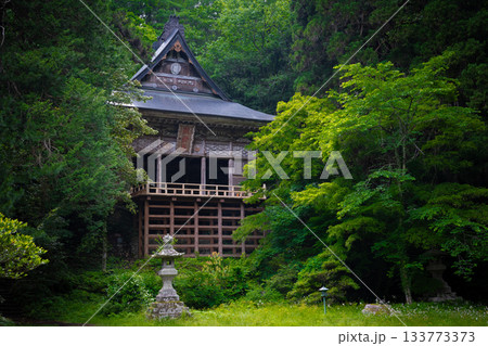 佐渡島 清水寺の観音堂 佐渡島 清水寺の観音堂 133773373