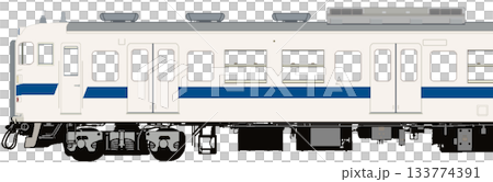 常磐線/水戶線415系列車(中程列車)的像素畫 常磐線/水戶線415系列車(中程列車)的像素畫 133774391