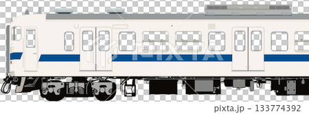 ドット絵の常磐線／水戸線403系電車（中距離電車） 133774392