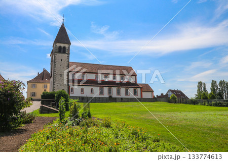 Basilica of Sts. Peter and Paul on Island of Reichenau, Lake Constance, Baden-Wuerttemberg, Germany 133774613