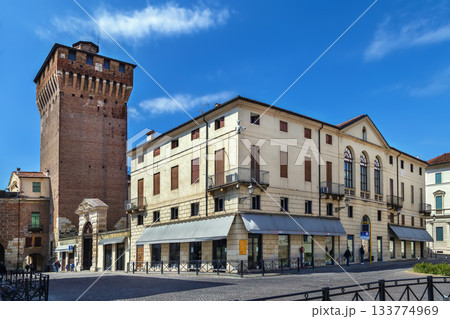 Porta Castello Tower, Vicenza, Italy Porta Castello Tower, Vicenza, Italy 133774969