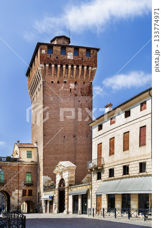 Porta Castello Tower, Vicenza, Italy Porta Castello Tower, Vicenza, Italy 133774971