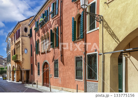 Street in Padua. Italy 133775156
