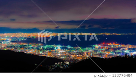 天覧台からの神戸夜景 133776494