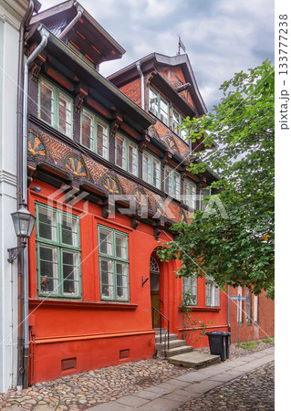 Street in Luneburg, Germany Street in Luneburg, Germany 133777238