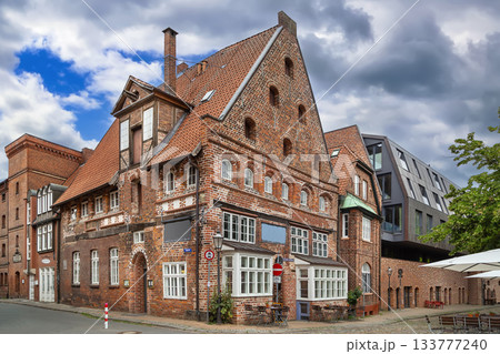 Street in Luneburg, Germany 133777240