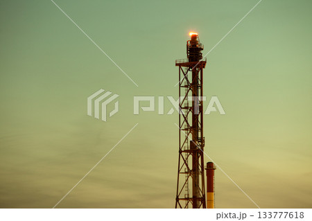 View of the refinery petrochemical plant in Gdansk, Poland View of the refinery petrochemical plant in Gdansk, Poland 133777618