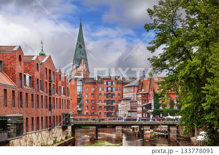 Cityscapy in Luneburg, Germany 133778091