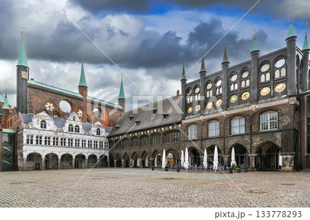 Lubeck Town Hall, Germany 133778293