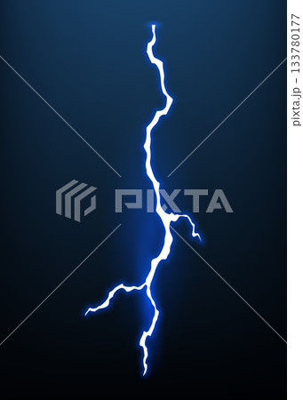 Lightning animation with sparks. Electricity thunderbolt danger, light electric powerful thunder. Bright energy effect, Vector illustration Lightning animation with sparks. Electricity thunderbolt danger, light electric powerful thunder. Bright energy effect, Vector illustration 133780177