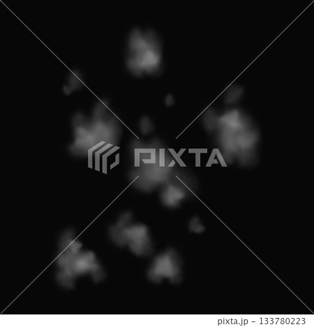 Texture of Gunshot Smoke Cloud Imposed on a...のイラスト素材 [133780223] - PIXTA