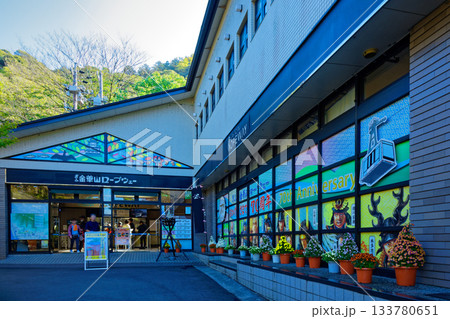 岐阜城　金華山　ロープウェイ　乗り場 133780651