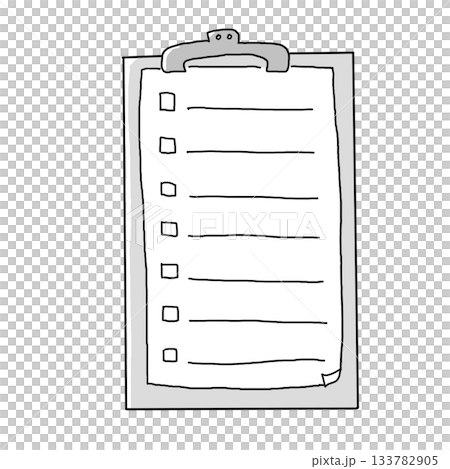 Binder and paper clips 133782905