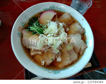 会津…故郷の味『喜多方ラーメン・チャーシュー麵』 133784364