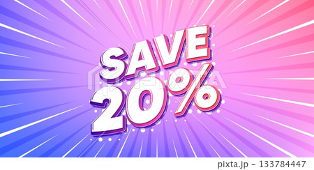 Discount sun rays gradient banner. Light burst background. Save 20 percent off tag. Sale Discount offer price sign. Special offer symbol. Gradient sun rays. Sunburst light. Vector Discount sun rays gradient banner. Light burst background. Save 20 percent off tag. Sale Discount offer price sign. Special offer symbol. Gradient sun rays. Sunburst light. Vector 133784447