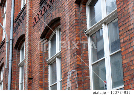 historic red brick building in Poland historic red brick building in Poland 133784935