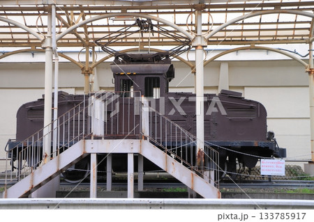 国鉄唯一のバッテリー機関車のEB10-1号機＠東京都府中市郷土の森公園保存機 133785917