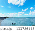 海から見た青空 133786148
