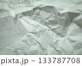 crumpled line paper texture background,  blank sheet notebook 133787708