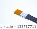 single paintbrush isolated on white background, object for art work 133787711
