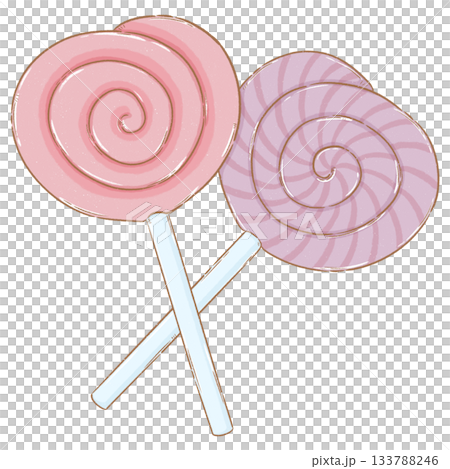 Heart lollipops Heart lollipops 133788246