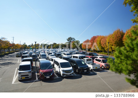 満車の駐車場 133788966
