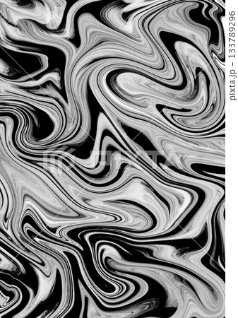 黒い背景のモヤのような白のマーブルのイラスト 黒い背景のモヤのような白のマーブルのイラスト 133789296