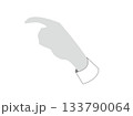 モノクロの指 133790064