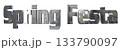 3DCG文字「Spring Festa（スプリングフェスタ）」 133790097