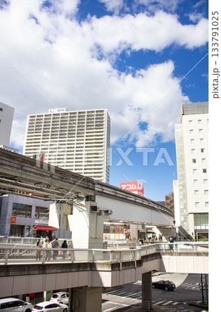 立川駅南口と多摩モノレール 立川駅南口と多摩モノレール 133791025