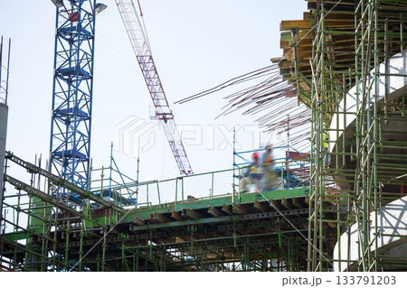 Work in progress in the city 133791203