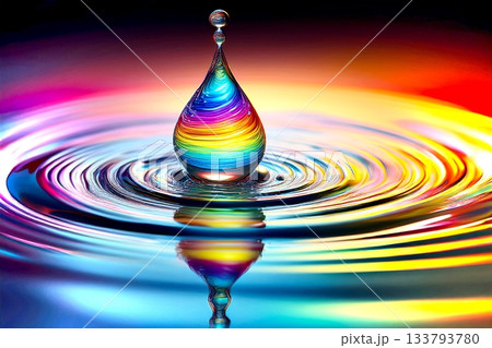 天の雫、七色の祈り  133793780