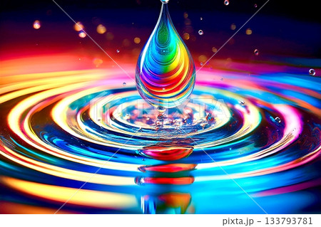 天の雫、七色の祈り  133793781