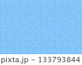 ジグソーパズル背景・ブルー 133793844
