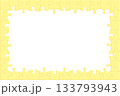 ジグソーパズルフレーム・イエロー 133793943