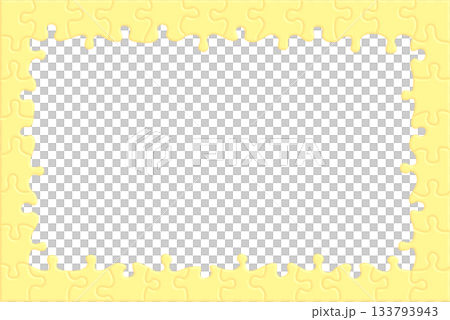 Jigsaw Puzzle Frame - Yellow Jigsaw Puzzle Frame - Yellow 133793943
