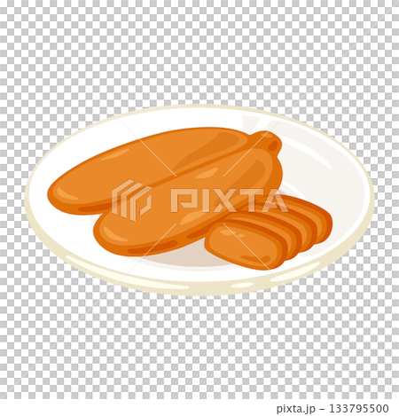 圖示：盛於盤中的乾鯔魚子 2 133795500