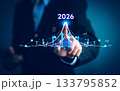 Driving Business Growth in 2026 Strategies for Success Corporate Environment Data-Driven Insights Professional Viewpoint 133795852