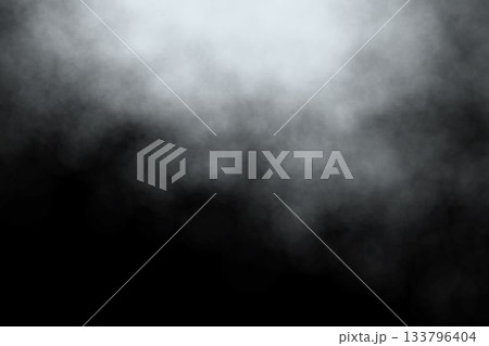 White fog on black background 133796404