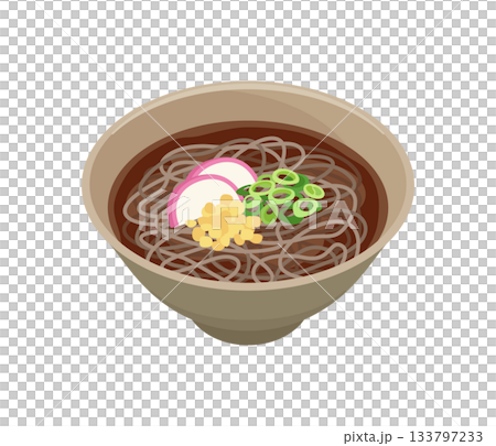 Soba, flat illustration Soba, flat illustration 133797233