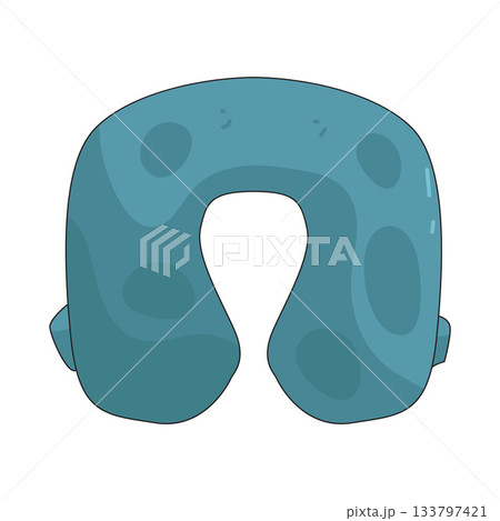 illustration of Travel Pillow illustration of Travel Pillow 133797421