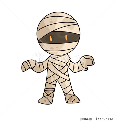 illustration of Mummy 133797448