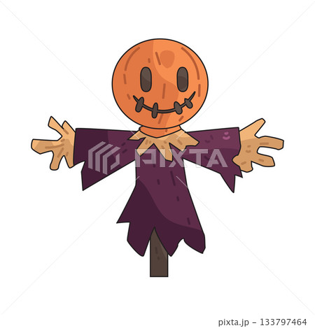 illustration of Scarecrow illustration of Scarecrow 133797464